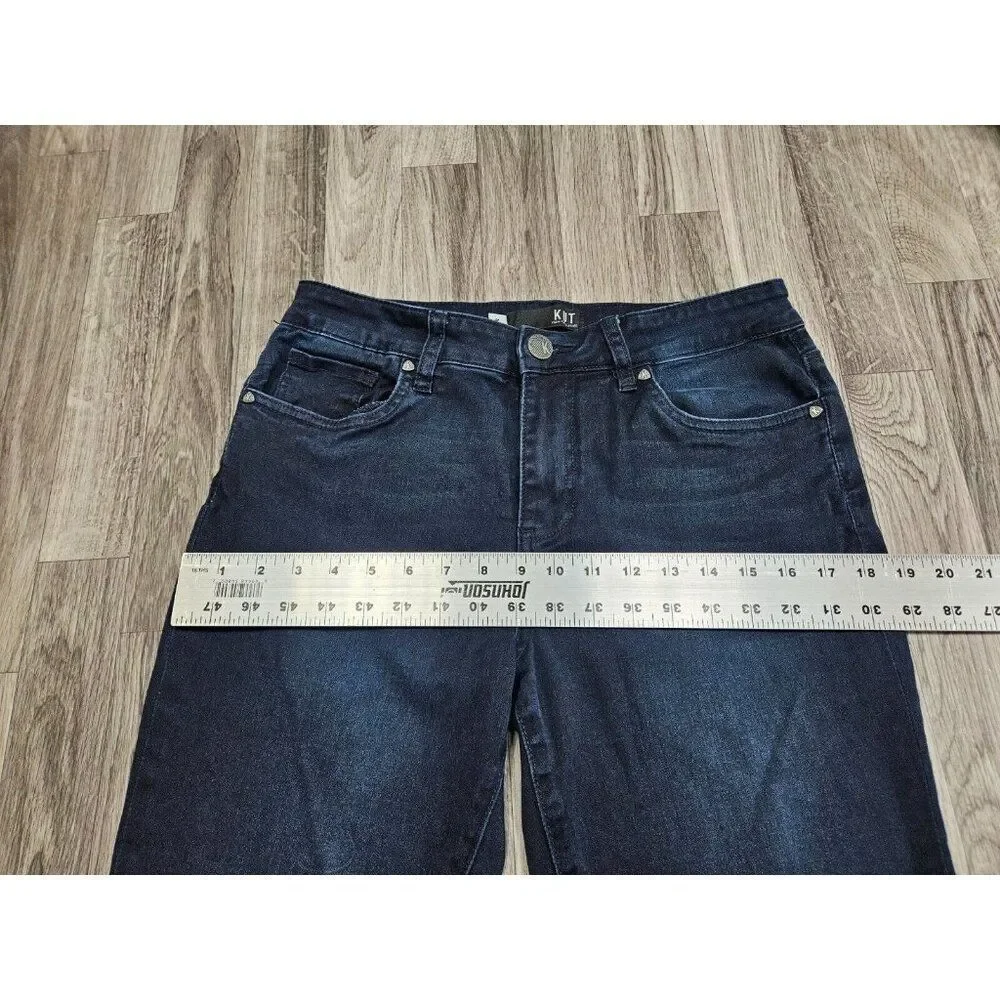 Kut From The Kloth Womens‎ Size 8 Donna High Rise Ankle Skinny Denim Blue Jeans